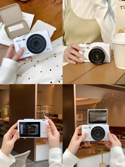 5K UHD Digital Vlogging Camera with Flip Screen